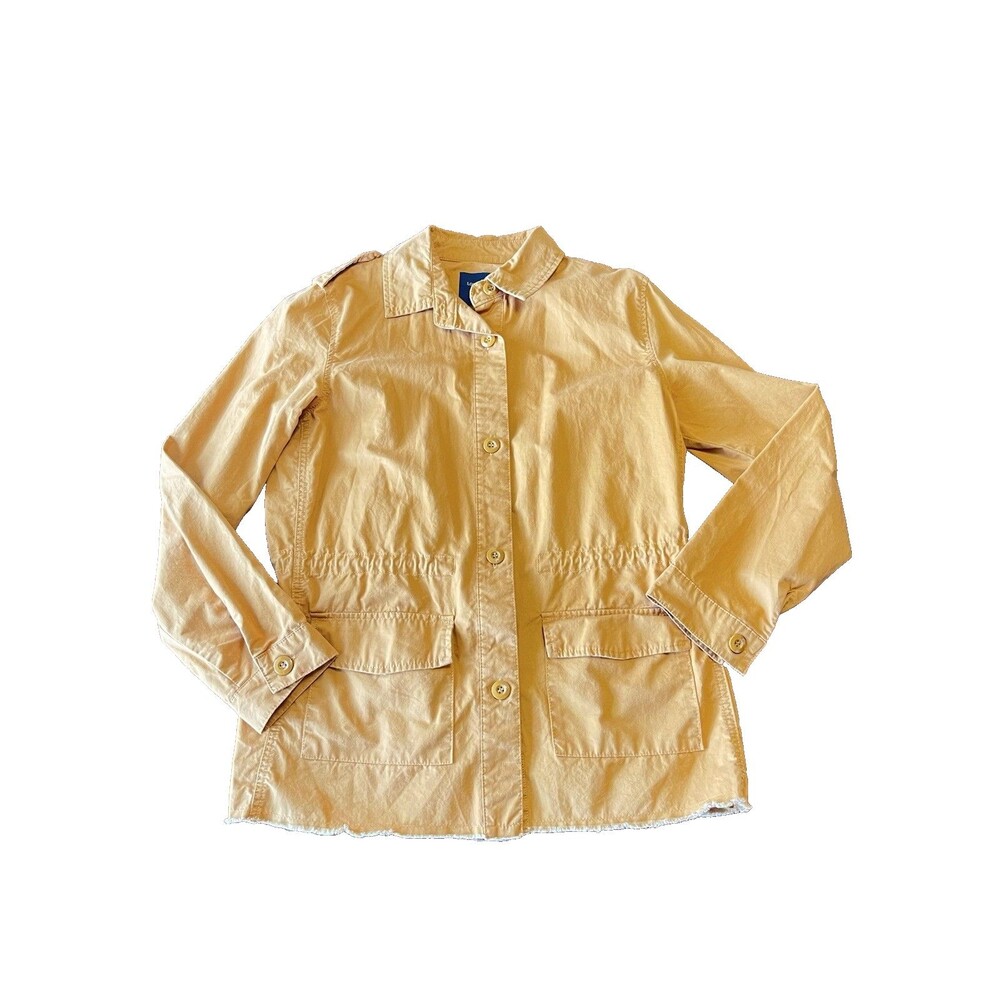 Love Tree Burnt Orange Embroidered Eagle Paradise Utility Jacket Size M - Picture 13 of 13
